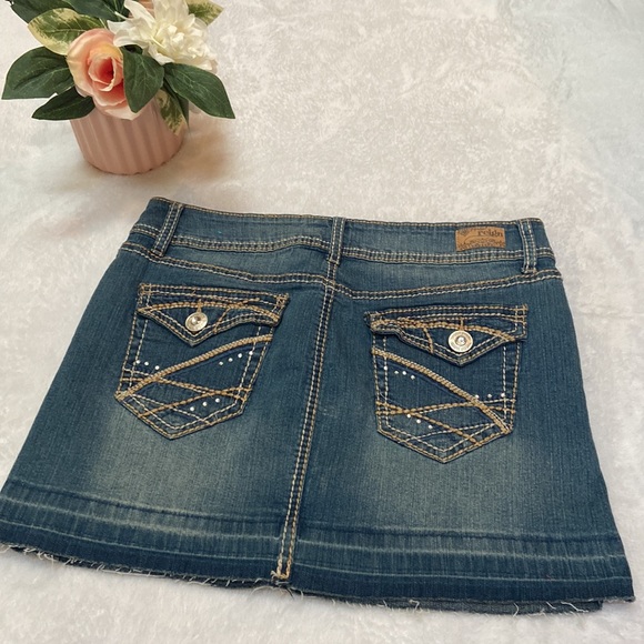 NWT Reign by DEB Size 7 Jean Skirt - Picture 9 of 11